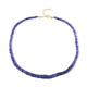 Collier en argent et Tanzanite (Adela Silber)
