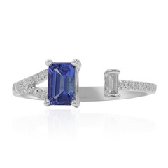 Bague en or et Tanzanite AAA (CIRARI)