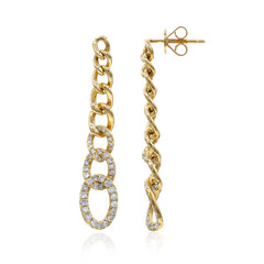 Boucles d'oreilles en or et Diamant I1 (H) (CIRARI)