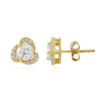 Boucles d'oreilles en argent et Zircon