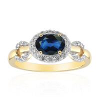 Bague en or et Saphir bleu du Queensland (Remy Rotenier)