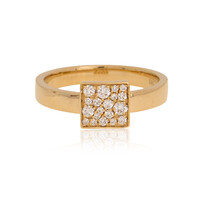 Bague en or et Diamant Flawless (F) (LUCENT DIAMONDS)
