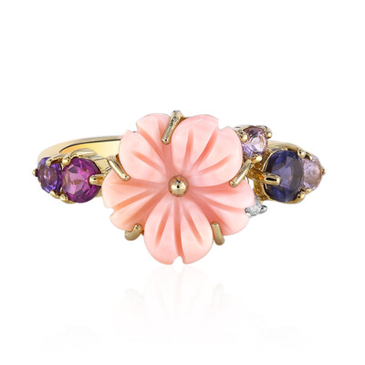 Bague en argent et Nacre