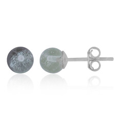 Boucles d'oreilles en argent et Fluorite