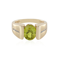 Bague en or et Sphène