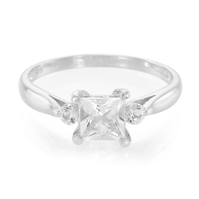 Bague en argent et Pétalite
