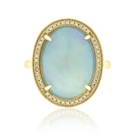 Bague en or et Opale Welo AAA (CIRARI)