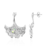 Boucles d'oreilles en argent et Opale Welo