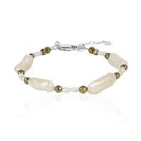Bracelet en argent et Pyrite (TPC)