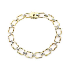 Bracelet en or et Diamant I1 couleur (I) (Ornaments by de Melo)