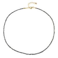 Collier en argent et Diamant noir
