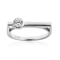 Bague en argent et Zircon