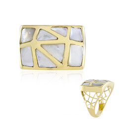 Bague en or et Nacre (Ornaments by de Melo)