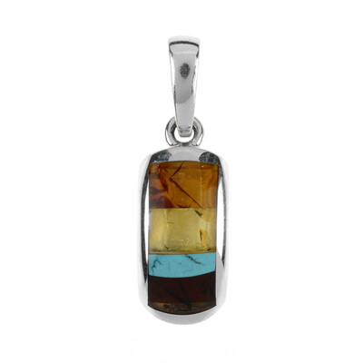Pendentif en argent et Pierre fine (dagen)
