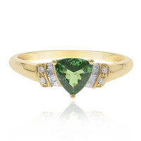 Bague en or et Grenat Tsavorite AAA (CIRARI)