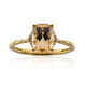Bague en or et Tourmaline néon du Congo (Smithsonian)