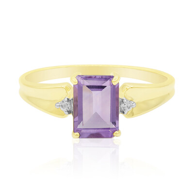 Bague en or et Améthyste