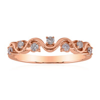 Bague en or et Diamant rose I3 d'Argyle (Mark Tremonti)