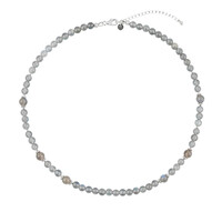 Collier en argent et Labradorite