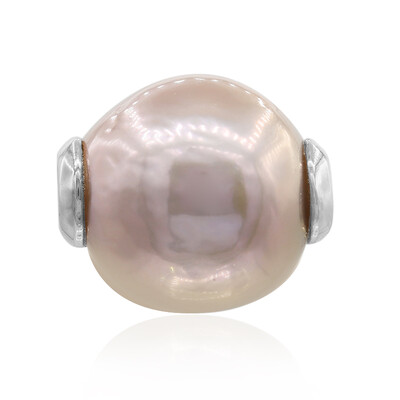 Pendentif en argent et Perle de culture d'eau douce (MONOSONO COLLECTION)