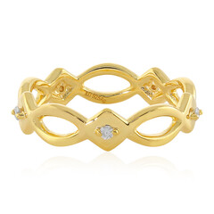 Bague en argent et Diamant I2 (H)