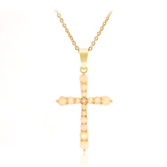 Collier en argent et Opale Welo