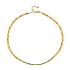 Collier en argent et Péridot
