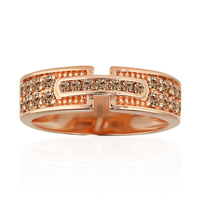 Bague en or et Diamant rose de France SI1 d'Argyle  (Annette)