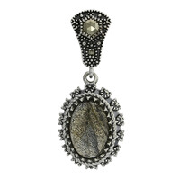 Pendentif en argent et Labradorite