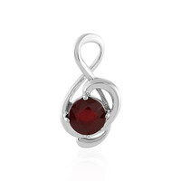Pendentif en argent et Rubis de Madagascar