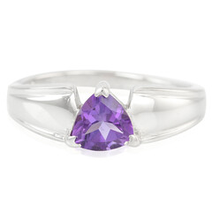 Bague en argent et Améthyste de Zambie