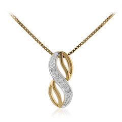 Collier en argent et Diamant I3 (I)