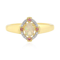 Bague en argent et Opale Welo