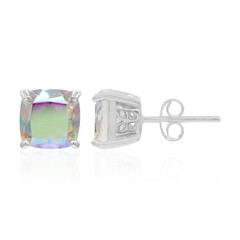 Boucles d'oreilles en argent et Quartz Rayon de Lune