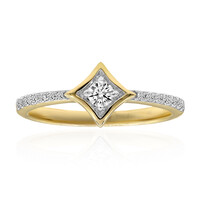 Bague en or et Diamant IF (D)