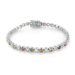 Bracelet en argent et Tourmaline