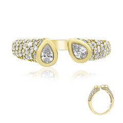 Bague en or et Diamant SI1 (H) (CIRARI)