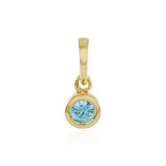 Pendentif en argent et Zircon de Ratanakiri