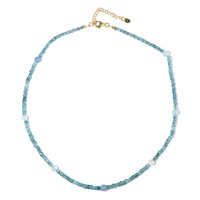 Collier en argent et Aigue-marine