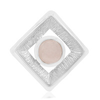 Pendentif en argent et Quartz rose