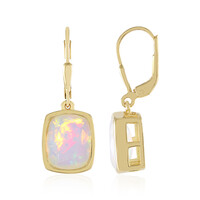 Boucles d'oreilles en argent et Opale Welo