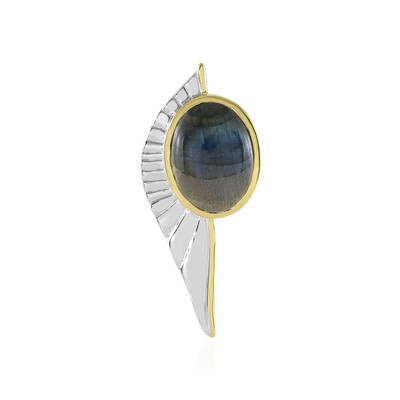 Pendentif en argent et Labradorite (MONOSONO COLLECTION)