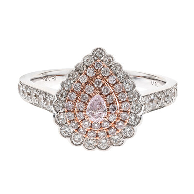 Bague en or et Diamant rose I1 (CIRARI)
