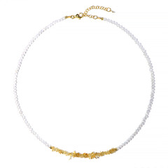 Collier en argent et Zircon