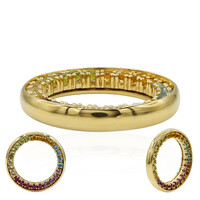 Bague en argent et Grenat Rhodolite