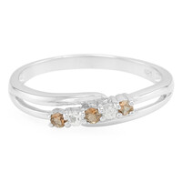 Bague en argent et Andalousite
