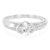 Bague en argent et Goshénite