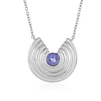 Collier en argent et Tanzanite (de Melo)