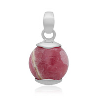 Pendentif en argent et Rhodochrosite