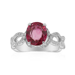 Bague en or et Spinelle rouge noble (Estée Collection)